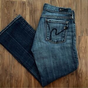 Citizens Of Humanity Kelly Stretch Low Waist Cropped Jeans